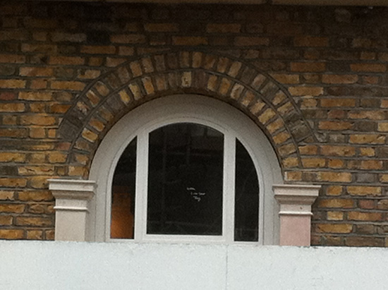 External Jesmonite Arched Window Architraves & Pilasters