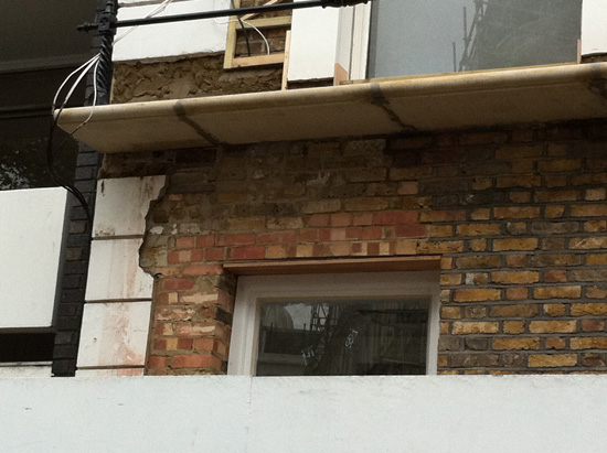 External Jesmonite Door Pediment & Pilasters